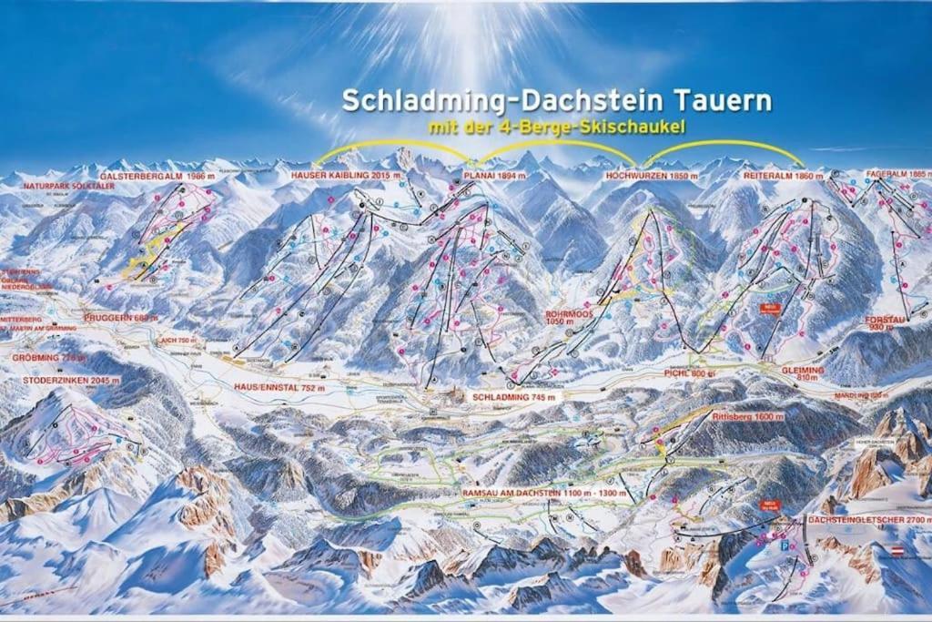 Sunrise Apartment Schladming Dış mekan fotoğraf